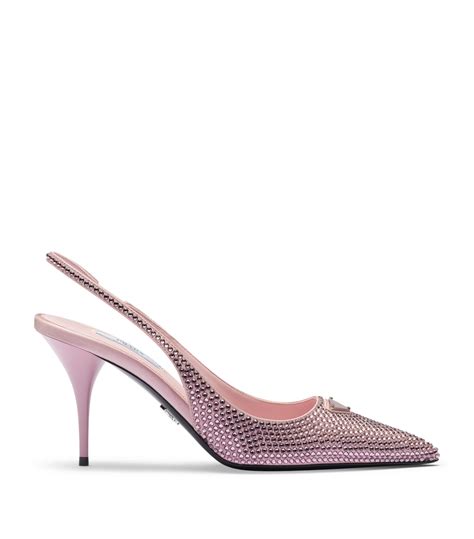 prada crystal pumps